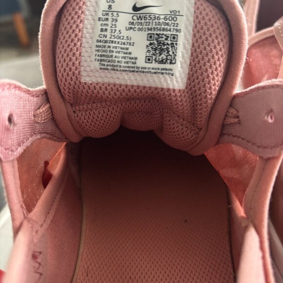 Nike Womens Court Vision Alta TXT 'Rust Pink' - Picture 10 of 11